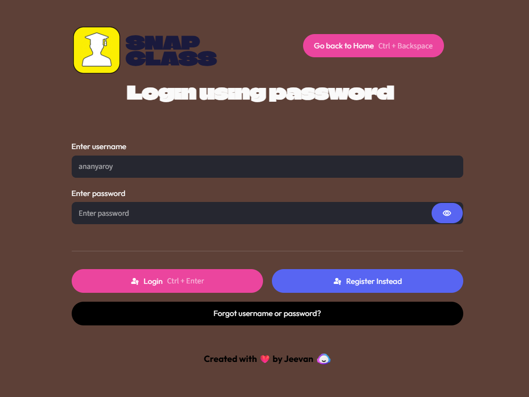 Login Portal