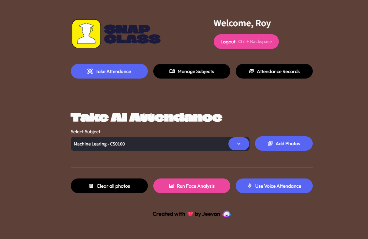 Teacher Dashboard